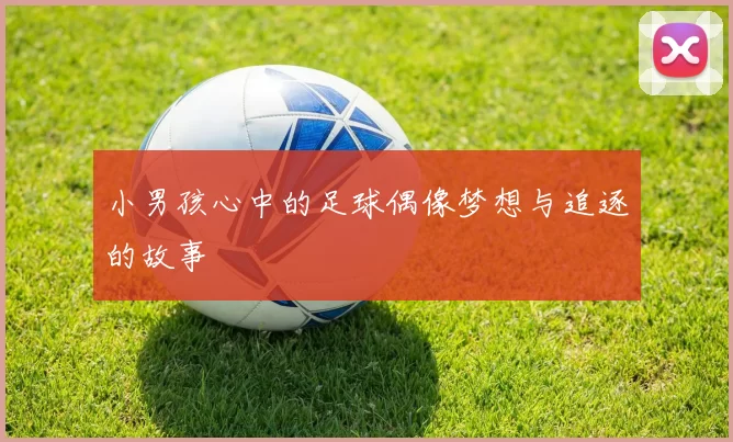 小男孩心中的足球偶像梦想与追逐的故事