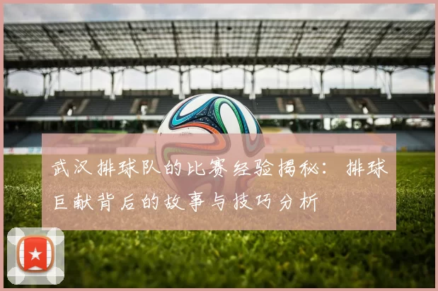 武汉排球队的比赛经验揭秘：排球巨献背后的故事与技巧分析